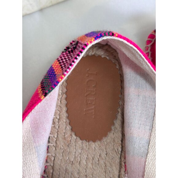 J.Crew Women's Multicolor Emmaline Slip On Espadrilles - Sz 9 - Picture 5 of 5